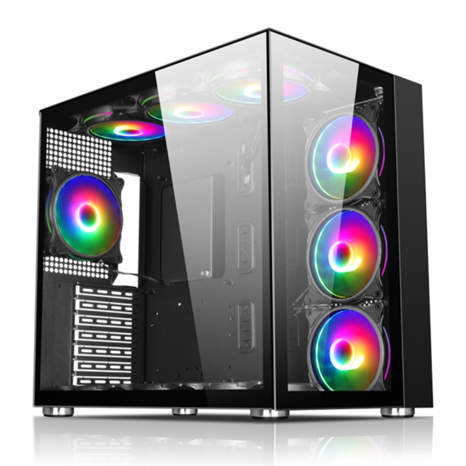 CASE XANDER NEPTUNE 7 FANS ARGB BLACK